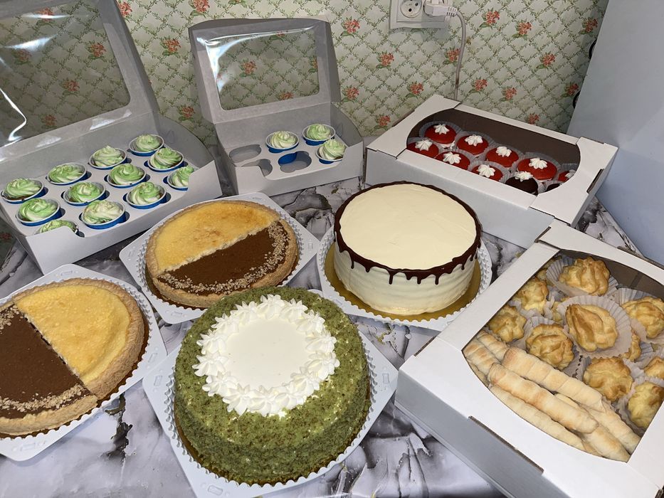 Выпечки , чайный стол