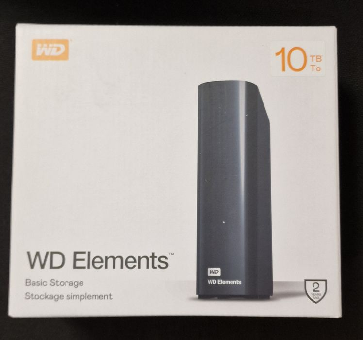 HDD Extern WD Elements Desktop 10TB, 3.5", USB 3.0, Negru Sigilat