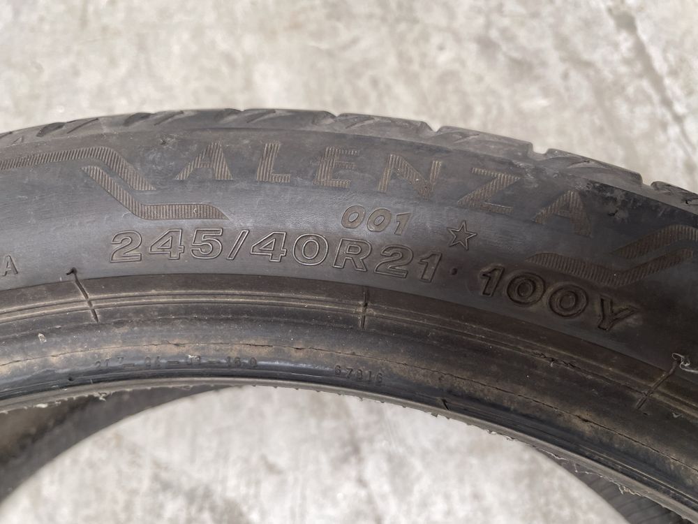 245/40/21 Bridgestone Alenza RFT