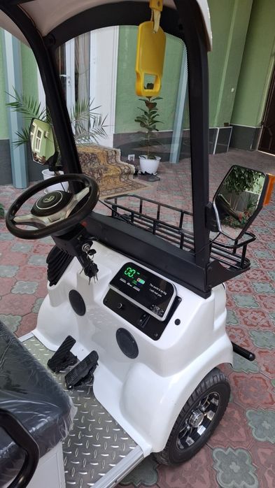 ЭЛЕКТРОГОЛЬФКАР  6 КИШИ лик

 Максимал тезлиги: соатига 50км
Тулик зар