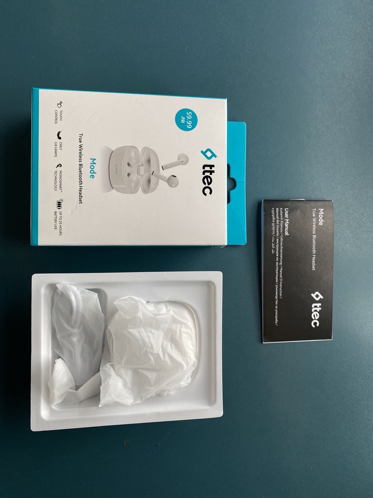 ttec mode безжични слушалки (нови)