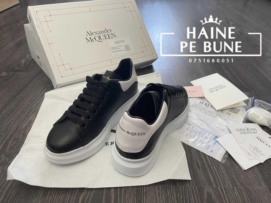 Adidasi Alexander McQueen Produs NOU Tenesi Papuci Unisex Fete Baieti