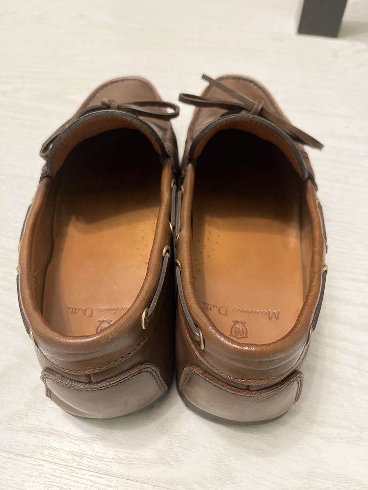 Mocasini Massimo Dutti piele naturala maro masura 40