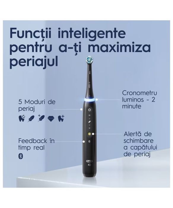 Periuta de dinti electrica Oral-B, IO5, negru