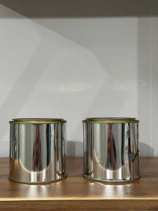 Металические банки и ведра для масла и краски