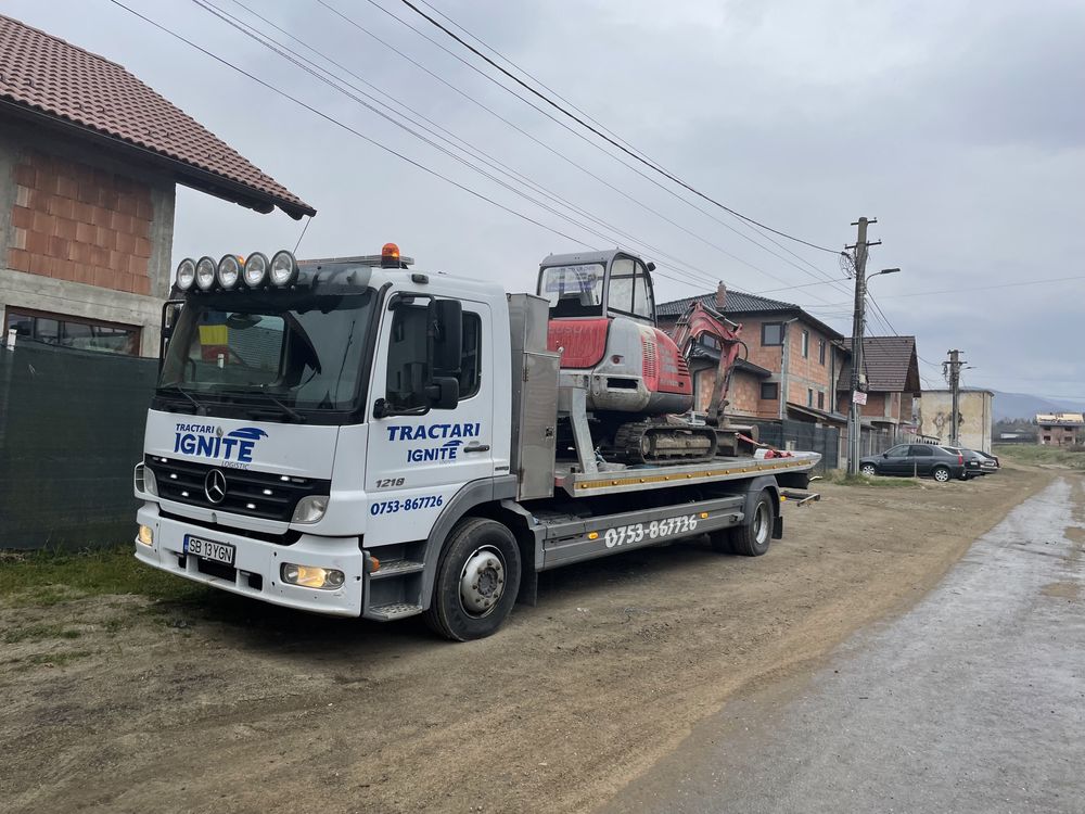 Tractari 24/24 camioane,autoturisme si utilaje!!!