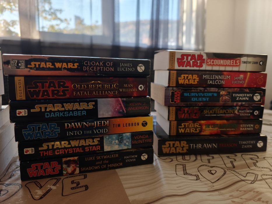 Книги на английски; Star Wars; Jedi; The Force; Dark Side; колекция;