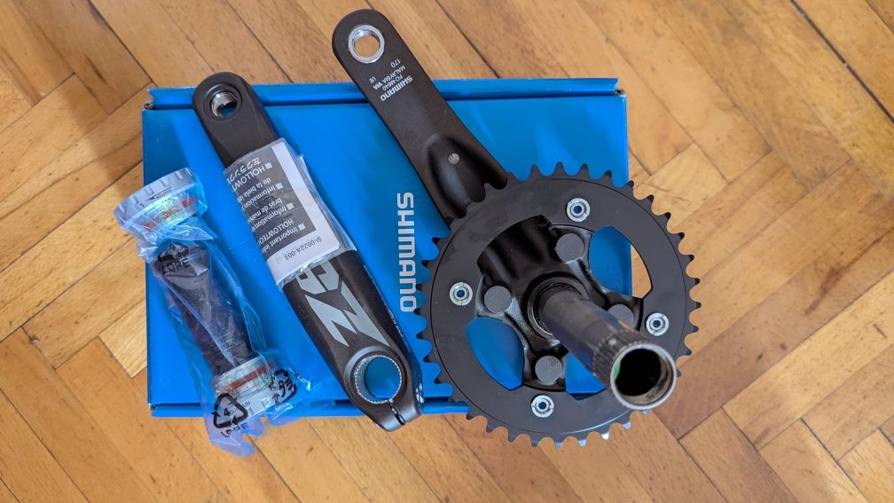angrenaj pedalier Shimano ZEE NOU