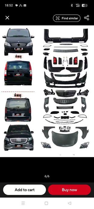 Kit Mercedes Vito Viano W639