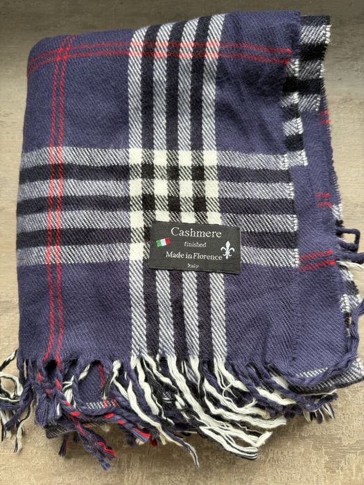Fular Burberry print , casmir