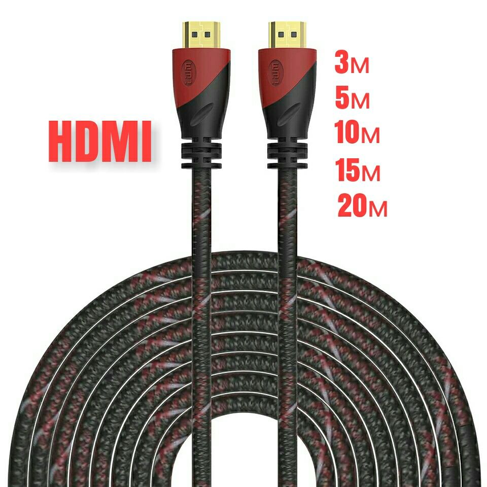 Кабели HDMI Разной длинны. Качественные. Алматы