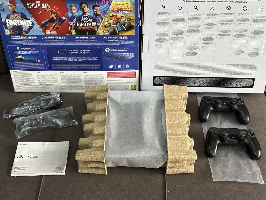 PlayStation 4 Slim 1TB 2 Джойстика FC24 UFC4 GTAV MK11 Ps Пc Pc