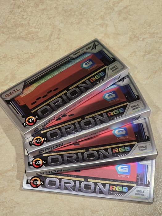 Memorii DDR4 32 GB (4x8 GB) Geil Orion RGB 3200 Mhz