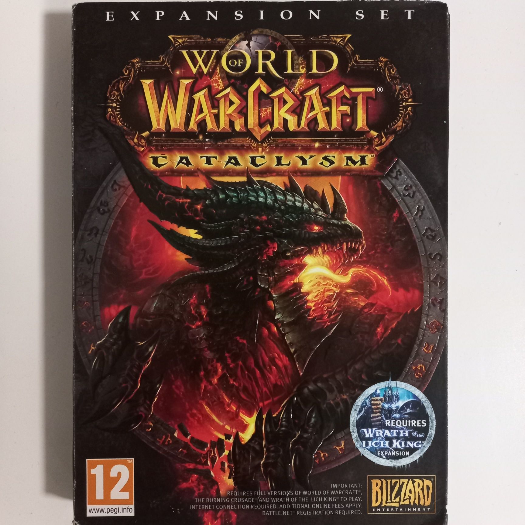 World of warcraft cataclysm expansion set