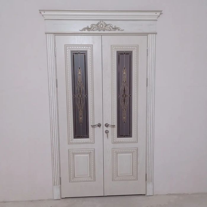 Установка дверей/Есік орнату /Скрытный петля / добор /ручка /карона