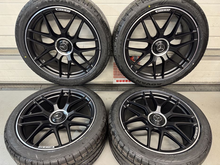 Jante Originale Mercedes AMG R22 GLE A167 53 AMG 63 AMG cu iarna noi