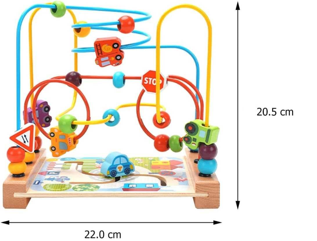 Jucării din lemn educative și interactive, de motricitate, Montessori