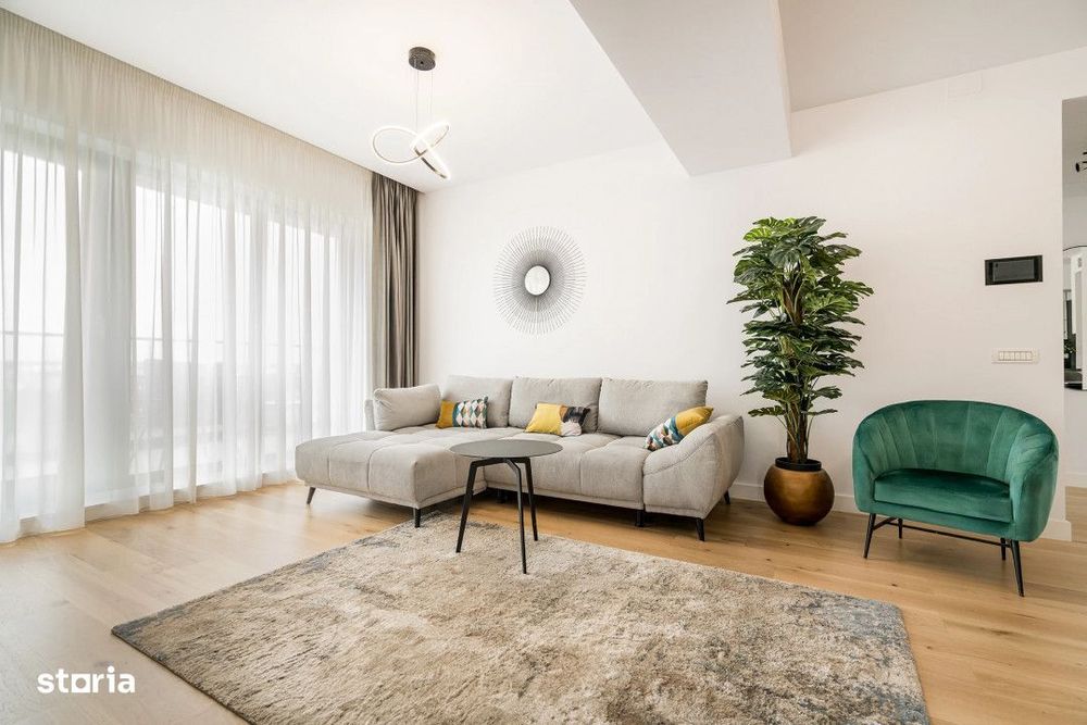 Apartament 3 camere cu 2 locuri parcare | mobilat | +TVA