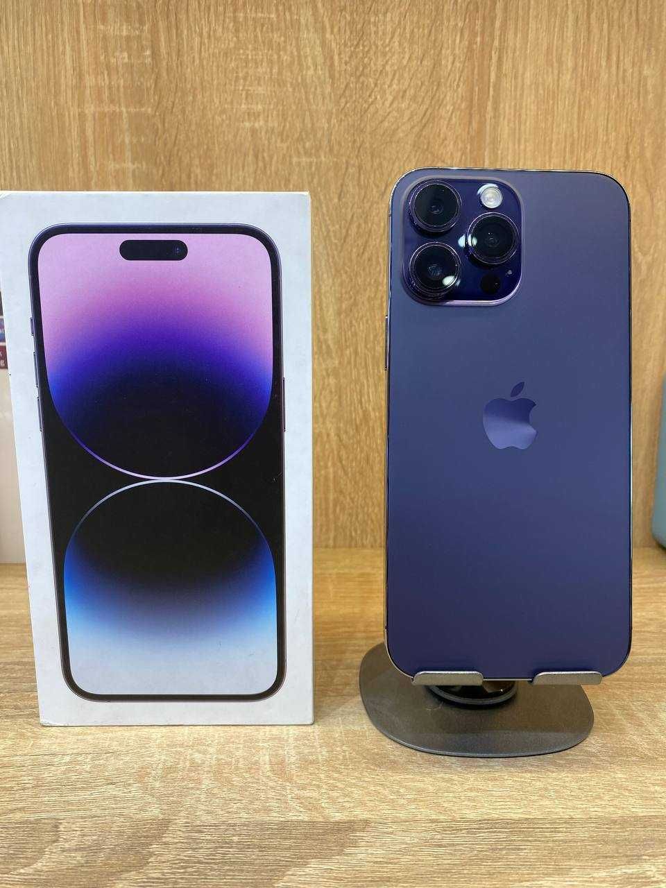 Срочно продается Iphone 14 Pro Max, 256Gb E-Sim, Purple, 84%.