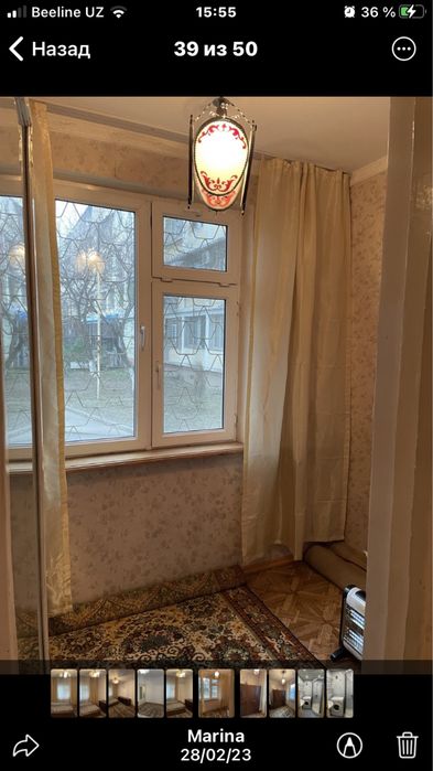 Сдается однокомнатная квартира на долгий срок
