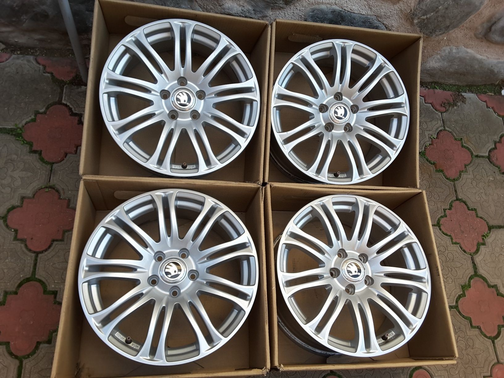 jante aliaj 17; 5x112; Skoda Octavia 2, 3, 4, Superb