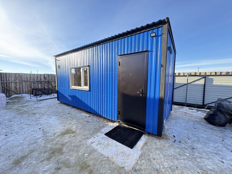 Бытовка овощной ларек жилой контейнер прорабская КПП охранный пост