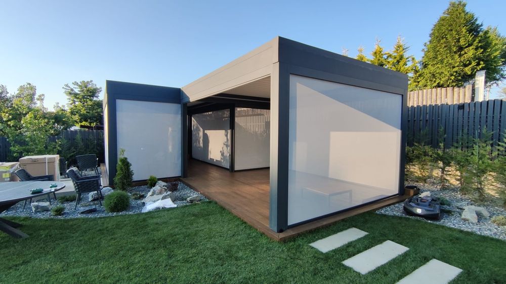 Copertine/Marchize retractabile. Casetate, Simple, Verticale, Zip