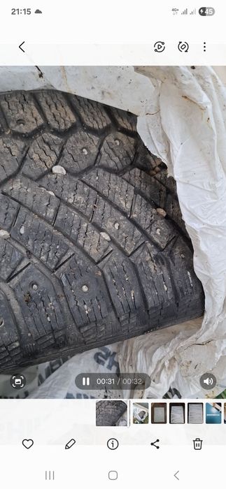 Продам комплект зимние балоны