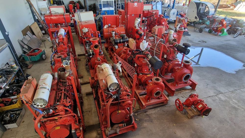 Motopompa irigati OFERTA 7500 EURO Iveco 6 cil cu Pompa Ksb Agricultur