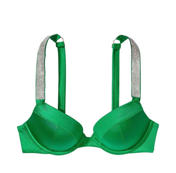 Зелен бански Victorias secret със стрази
