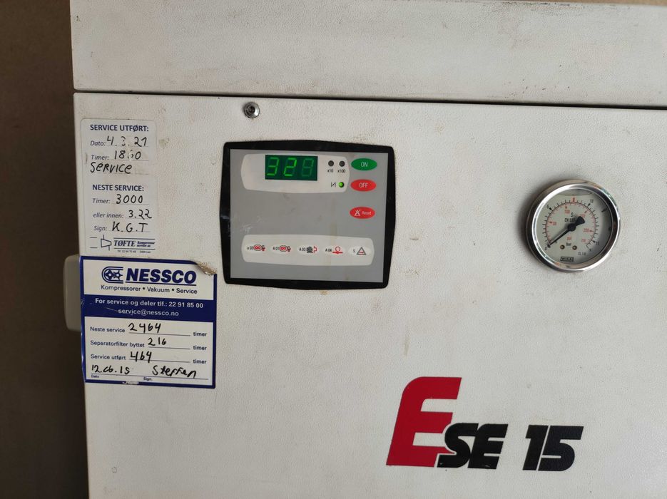 Compresor cu surub 15kw Nessco Gardner DENVER cu uscator