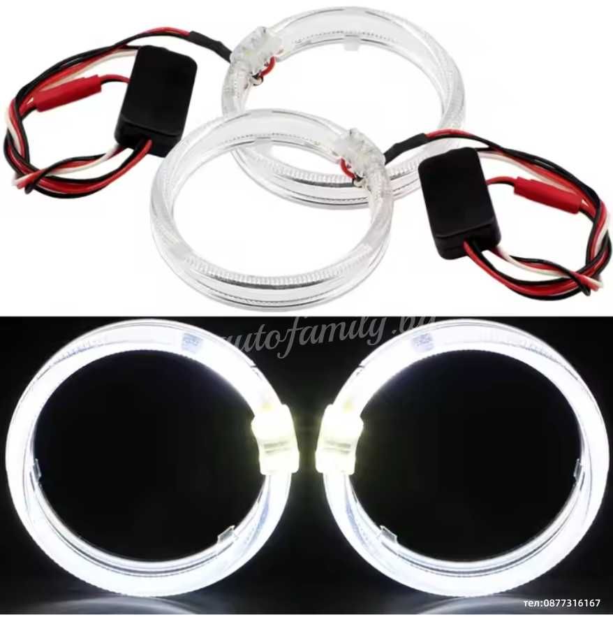 Универсални рингове LED CRYSTAL DTM 90мм