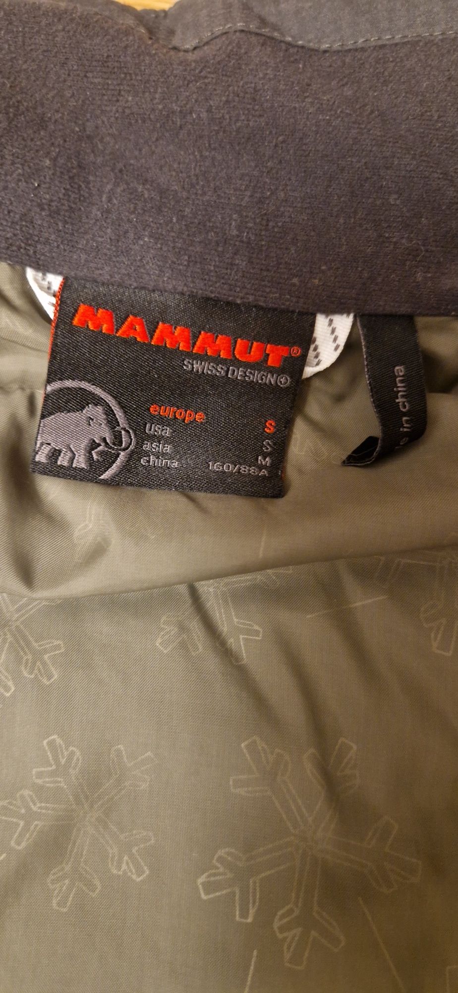 Vesta Mammut gri Pertex Microlight