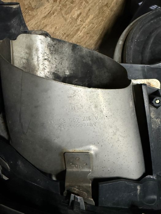 Задна броня Дифузьор  GLS X167 AMG Line