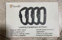 Carabiniere Favofit cu blocare 1200kg/fiecare