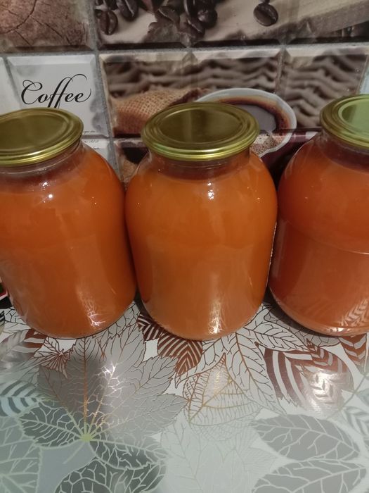 Тыквенный сок домашний