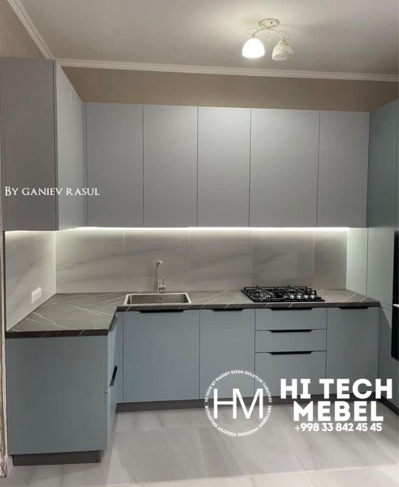 Oshxona mebel buyurtma asosida. Мебель на заказ. Кухонный