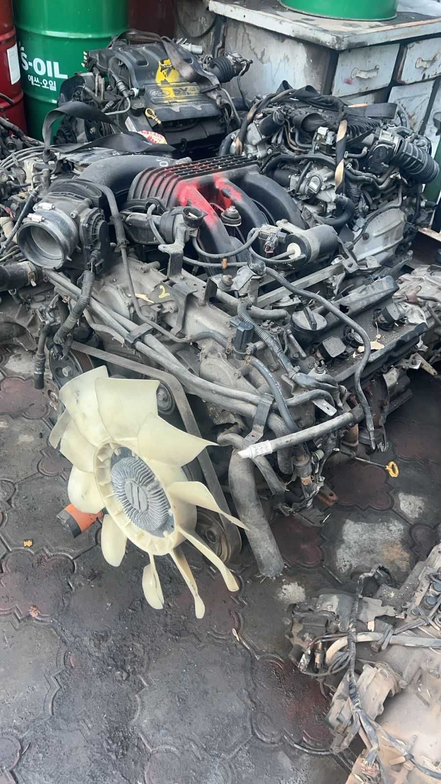 Двигатель VQ40DE Nissan Pathfinder R51 бек