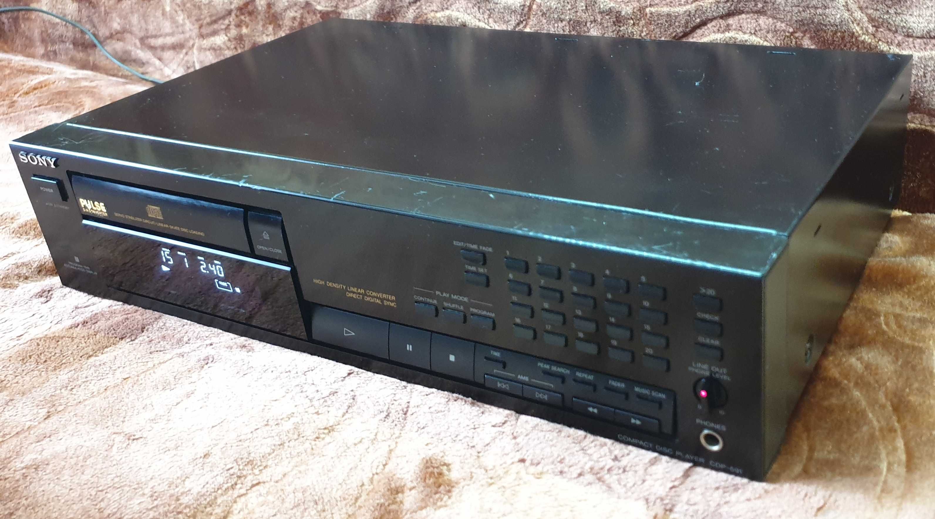 sony CDP-591 CD player