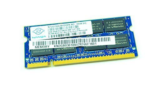 Memorie DDR2 800Mhz Nanya 2Gb PC2-6400S 2Rx8 NT2GT64U8HD0BN-AD