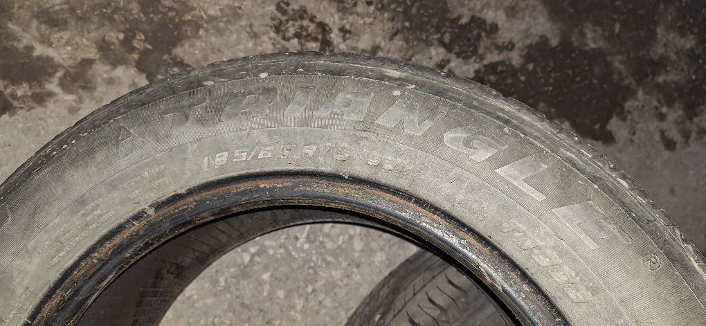 Шины 185/65/15R Triangle×2 195/60/15R Bars×2