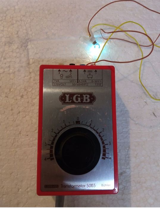 LGB Lehmann transformator 5003
alimentator/variator pentru trenuleț el