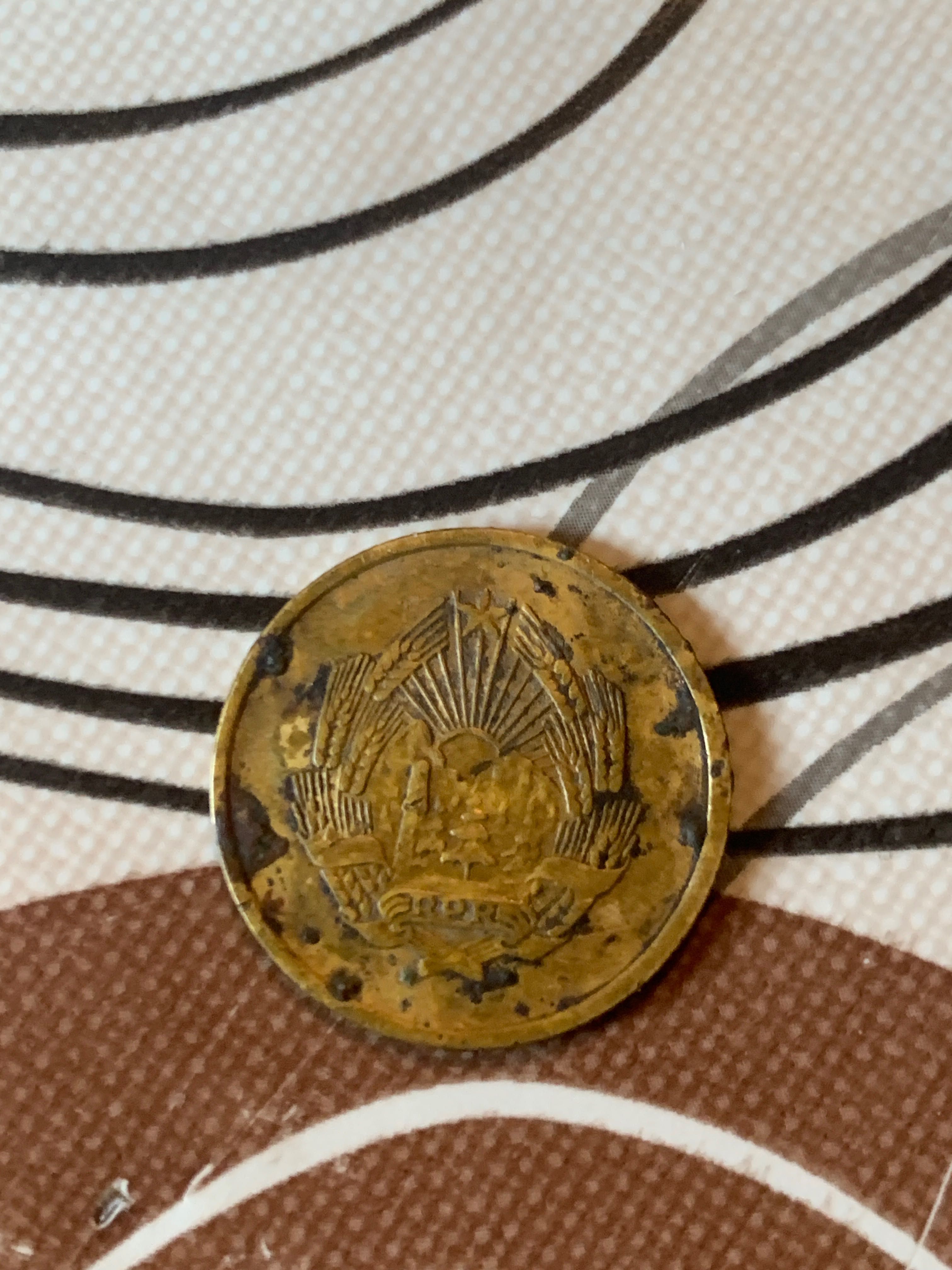 5 bani 1953 moneda veche de colecție