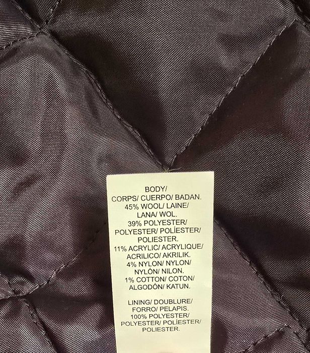 Новая мужская шерстяная куртка Размер 54