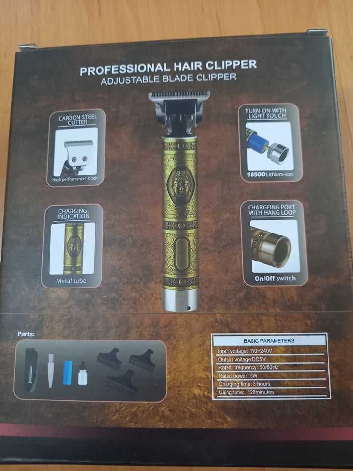 Професионална машинка за подстригване, бръснене и оформяне, тример
