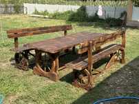 Mobilier gradina rustic