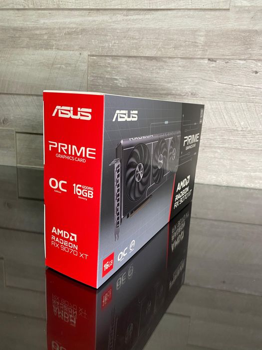 Placa video ASUS AMD RX 9070 XT PRIME-RX9070XT-O16G