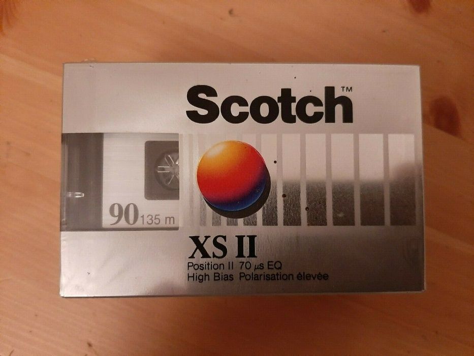 Casete Scotch XS II 90 sigilate