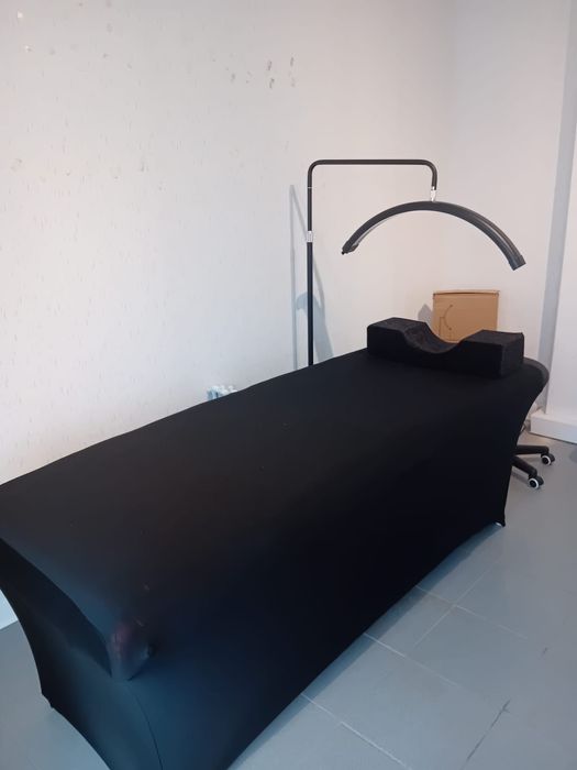 Pat gene+ lampă + scaun tip șa