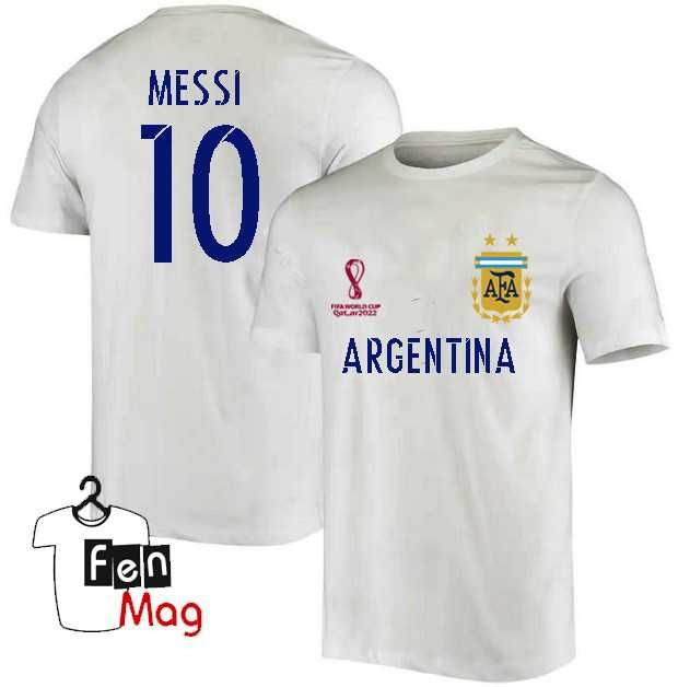Футболна тениска на Аржентина WORLD CUP 2022!Фен тениска на MESSI!